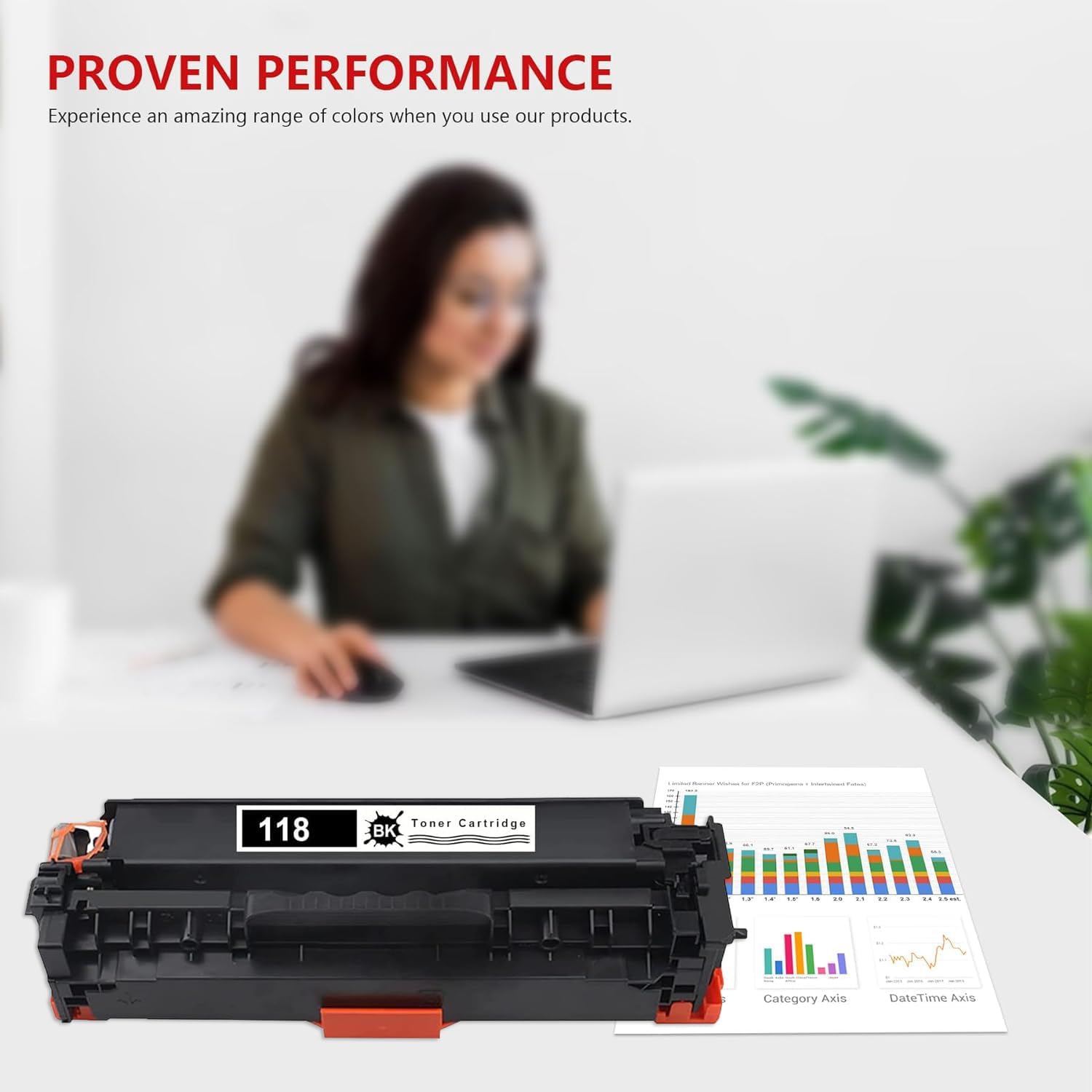 118 Standard Capacity Toner Cartridge - LOMEN Black Compatible 118 Toner Cartridge Replacement for Canon Color ImageClass MF8330Cdn MF726CDW LBP7600C LBP7210Cdn Printer